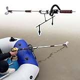 Aussenborder Elektromotor Akku-Bootsmotor für Den Außenbereich, Handbetriebener Propeller für...