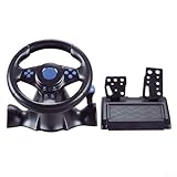 HEIBTENY Gaming-Lenkrad Racing Controller für Switch für Xbox für 360, PS4, PS3, PS2, PC,...