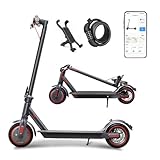 Elektroroller für Erwachsene, 8,5 Zoll, LED-Display, App-Funktion, Reichweite 20–30 km und 120 kg...