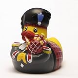 DUCKSHOP I Badeente Scottish Piper I Quietscheente Dudelsackspieler I Quietscheentchen Schottland I...