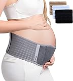 Luamex® Schwangerschaftsgürtel - Bauchband Schwangerschaft - Schwangerschaftsgurt verstellbar -...