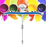 GZGHRZQS Pneumatisches RüHrwerk | HalterungsrüHrwerk MischkapazitäT 1000 L | FarbrüHrwerk...