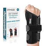 ZINUU Handgelenk Bandagen Karpaltunnelsyndrom Schiene - Handgelenkbandage Wrist Wrap,...