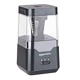Amazon Basics Tragbarer elektrischer Bleistiftspitzer, spiralförmige Klinge, automatischer Stopp,...