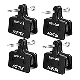 AGPTEK 4X Bremsbeläge Fahrrad, Scheibenbremsbeläge, High Performance Bremsbeläge Disc Brake Pads...