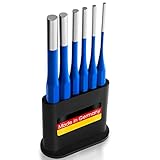 S&R Splintentreiber Satz 6-tlg. 3, 4, 5, 6, 8 und 10 mm/MADE in GERMANY/aus Chrom-Vanadium Stahl,...