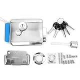 Dual Kopf Elektrisches Türschloss, Anti - Diebstahl Sicherheitsschloss, 12V 304er Edelstahl, Linke...