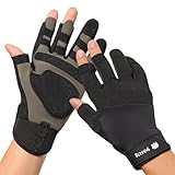FitsT4 Sports Segelhandschuhe Herren Paddelhandschuhe Kajak für Segeln,Yacht,Segelsport, Paddeln,...