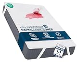 Utopia Bedding Matratzenschoner 140 x 200 cm Wasserdicht, Mit Elastisch Eckbändern, Oeko-TEX...