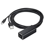 Ethernet Adapter für Chromecast USB 2.0 auf RJ45 für Google Chromecast 2 1 Ultra Audio TV Stick...