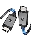 Silkland Zertifiziert USB4 für Thunderbolt 4 Kabel, 40Gbps Datenkabel, PD3.1 240W 48V/5A Ladekabel,...