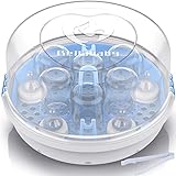 Mikrowellen Sterilisator für Babyflaschen, Bellababy Flaschensterilisator Baby für...