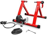 Sportneer Rollentrainer Fahrrad Rollentrainer Indoor mit 6 Widerstandseinstellungen...