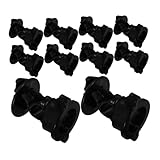 ELAYARD 10 Stück Schraubisolatoren aus Robustem Technik kunststoff für Elektrische Weidezäune...