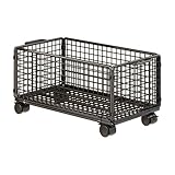 Roll-Organizer, Netz-Aufbewahrungswagen mit Rädern, beweglicher Roll-Aktenwagen,...