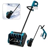 Catolsss Akku Schneefräse für Makita Akku 18V, Bürstenlos elektrische Schneefräse,1000W kabellos...