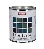 OELLERS 2in1 Tafellack und Tafelfarbe für Holz, Metall und Wände, klassische Farbtöne in matt,...