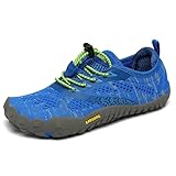 SAGUARO Kinder Barfußschuhe Traillaufschuhe Jungen Mädchen Trainingsschuhe Zehenschuhe...