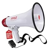 Pyle Megaphon mit Sirene, Signalhorn – Siren Megaphone – Megafon Kinder & Erwachsene 40W,...