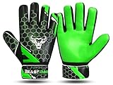 BEAST RAGE Fußball-Torwarthandschuhe für Jungen, Kinder, Jugendliche, Fußball-Torwarthandschuhe...