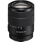 Sony SEL-18135 Zoom Objektiv 18-135mm F3.5-5.6 OSS (E-Mount APS-C geeignet für A5000/A5100/A6000...