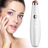 TOUCHBeauty Ultraschall Augenmassagegerät mit Wärmefunktion, Rot LED Lichttherapiegerät...