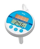 TFA Dostmann Digitales Solar-Poolthermometer, 30.1041, solarbetrieben, Höchst-und Tiefstwerte,...