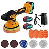 Poliermaschine Auto für Makita 18V Akku,6 Zoll Poliermaschine Auto Akku mit 8 Variablen...