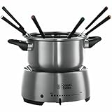 Russell Hobbs Fondue elektrisch Set [Käsefondue, Schokofondue oder Öl-/Brühe-Fondue] Fiesta...