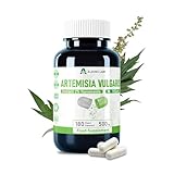 Alzuro Labs Artemisia Vulgaris | 5.000mg Äquivalent (500mg 10:1 Extrakt) | 180 vegane Kapseln | 2%...