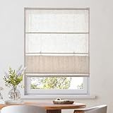 Victoria M. Ivora Raffrollo Rollo Faltrollo Stabile Aluminium-Schienen, für Fenster und Türen, mit...