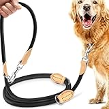 VIDSTW 2,1 m Hundeleine Große Hunde Leine Nylon Dog Leash Mit O-Ring Hundeleine für Große Hunde...