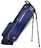April by Glove It Navy Golf Stand Bag - Lightweight 14-Way Divider Bag with Dual Straps & Pockets -...