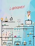 Chemiker Laborjournal: Labornotizbuch nummeriert | Laborbuch: mit Inhaltsverzeichnis Seite für...