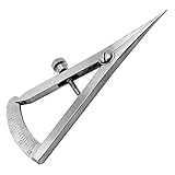 Castroviejo Messschieber Mit Doppelter Skala Bereich 0–20 Mm Edelstahl Messwerkzeug Labor Klinik...