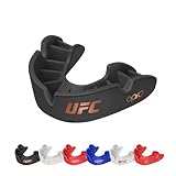 OPRO Bronze Level UFC Erwachsene und Jugendliche Sport Mundschutz mit Etui und Einpassvorrichtung,...