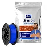 Premium Silica Gel für 3D-Druck Filament 900g - Regenerierbar & mit Farbindikator