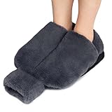 Tgkoddo Fußwärmer Ohne Strom, 2L Groß Wärmflasche füße, 2 in 1 Fußwärmflasche für...