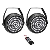 Telbum Stroboskop Halloween Weiß Stroboskoplichter mit Fernbedienung Superhell 78 LEDs Strobe...