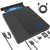 Magesh Externes Blu-ray-Laufwerk, BD Blu-Ray-Laufwerk-Brenner mit USB 3.0 Typ-C tragbares...