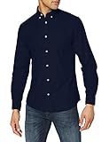 JACK&JONES Hemd Slim Fit Business Shirt mit Brusttasche Weiches Langarm Twill Oberteil JJEOXFORD,...