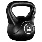 Yaheetech Kettlebel 12kg für Krafttraining Fitness Gymnastik, Kugelhantel Schwunghantel...