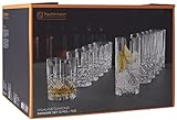 Spiegelau & Nachtmann, 12-teiliges Bargläser-Set, Je 6 Whisky- und Londrink-Gläser, Kristallglas,...