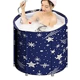Tragbare Einweichwanne, Faltbare Badewanne, Erwachsene Leicht & Platzsparend, Einfach aufzubauen,...
