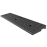 GSKDZG Bordsteinrampe Tragbare Schwellenrampe Höhe 4cm-13cm Auffahrrampe rutschfeste Rollstuhlrampe...