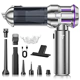 Handstaubsauger, 22000Pa 4-in-1 Handstaubsauger Akku Kabellos mit 1-Knopf-Selbstentleerung,...