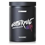 OS NUTRITION Götterpuls ULTRA Premium Pre Workout Booster, Pulver, 480g (480g, BLACK EDITION)