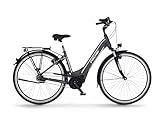 Fischer E-Bike City, CITA 5.0i Elektrofahrrad für Damen und Herren, RH 44 cm, Mittelmotor 50 Nm, 36...