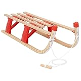 vidaXL Klappschlitten Rodel Davoser Schneeschlitten Rodelschlitten Schlitten Klapprodel mit...