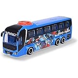 Dickie Toys - Spielzeug-Bus Man (blau) – lenkbarer Reise-Bus (26,5 cm) zum Spielen für Kinder ab...